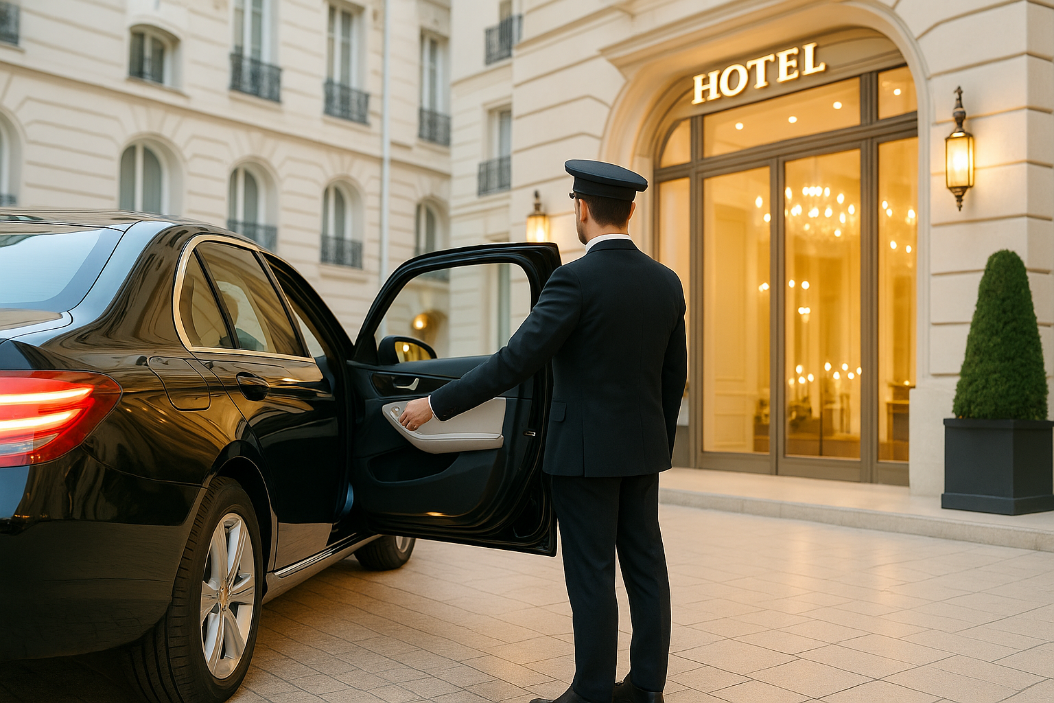 Chauffeur privé & conciergerie — MK Luxury